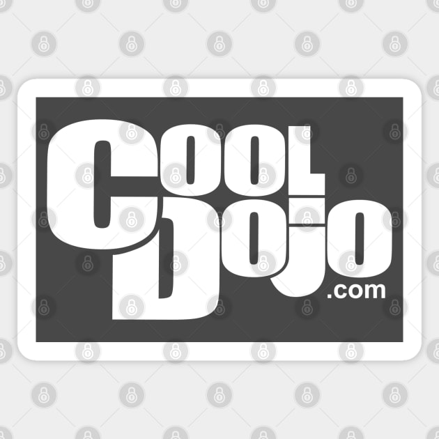 Cool Dojo Logo (white) Sticker by CoolDojoBro